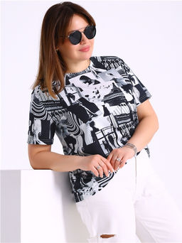 футболка 1ЖДФК3305001н - Апрель фото 2