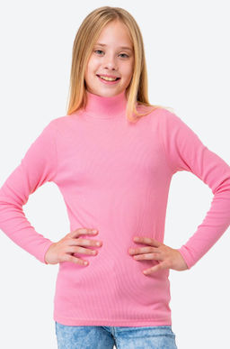 Детская базовая водолазка в рубчик Happyfox