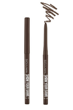 Контур для глаз гелевый Show Your Game Waterproof Gel Eye Pencil, 414 коричневый 410414