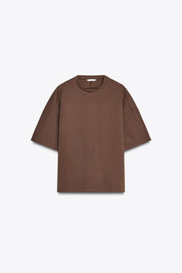 SHORT SLEEVE INTERLOCK SWEATSHIRT - Zara фото 15