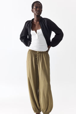 Pantal?n globo con cord?n de ajuste - H&m фото 4