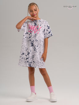 Платье Teen бум синий OMG - Sovalina фото 14