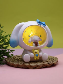 Копилка - ночник Plush friends, blue (14,5 см), пластик
