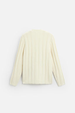 RIBBED TEXTURED SWEATER - Zara фото 8