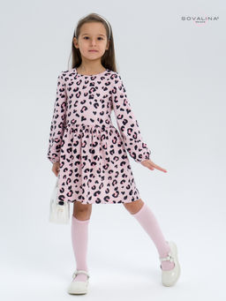 Платье Моана нежный леопард - Sovalina фото 6