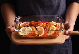 Блюдо для запекания и выпечки COOK&ENJOY 2.7л 35x23х6см прямоугольное