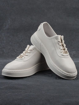 03-YE287-6 BEIGE Полуботинки женские (натуральная кожа)