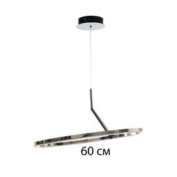 Светильник с ПДУ «Холли» LED 48 Вт 3000-6000К черно-золотой 60×60×22 см
