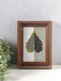 Фоторамка для фото 10×15 см «Прованс», пластик, т. коричневый, 19×13.7×3 см