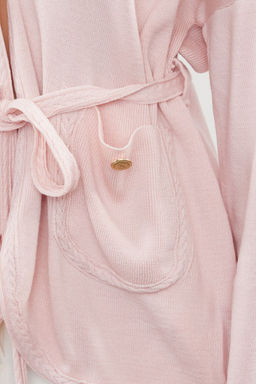 Pembe Baglama Detayl? Triko H?rka TWOAW25HI00128 - Trendyolmilla фото 4