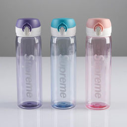 Бутылка для воды, 550 мл, Supreme, микс