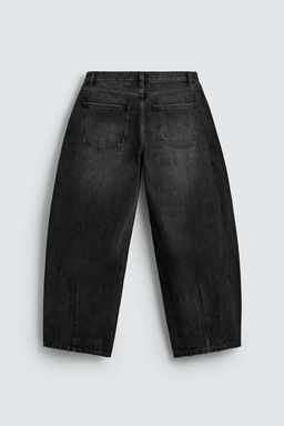 JEANS BALLOON FIT CREMALLERAS / Carb?n - Zara фото 9