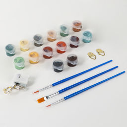 Картина по номерам с подрамником и поталью Тропики, 20*30 см - Школа талантов фото 2