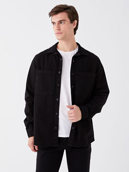 Standart Kal?p Erkek Jean Ceket