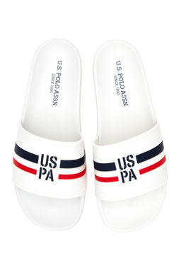 Erkek Beyaz Terlik Sepette S_rpriz _ndirim - U.s. polo assn фото 6