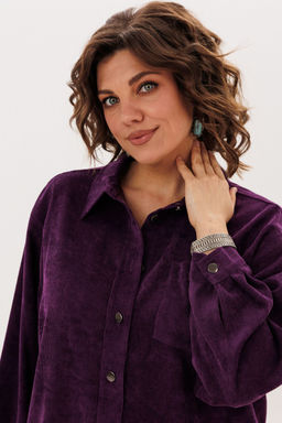 Рубашка ANELLI 1819 слива  фото 10