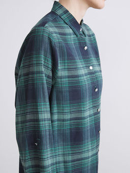 Ekose Kad?n Oduncu G?mlek