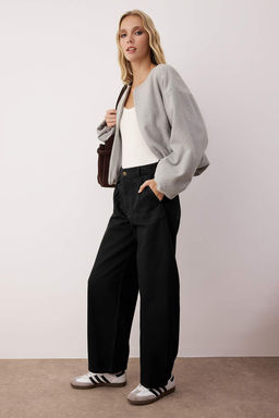 Haki Barrel Kal?p %100 Pamuk Gabardin Pantolon TWOAW26PL00084 - Trendyolmilla фото 14