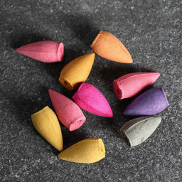 Подставка для благовоний TAKE IT EASY «Семья», набор благовоний конусы, стелющийся дым, 9×7×17 см