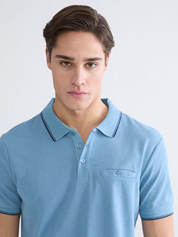 Polo Yaka Erkek Dokulu Ti??rt
