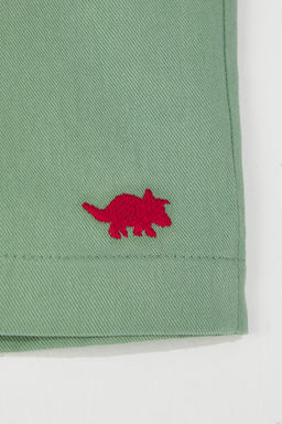 Mint Erkek Cocuk %100 Pamuk Nak?sl? Dokuma Sort & Bermuda TKDSS25SR00017 - Trendyolmilla фото 2