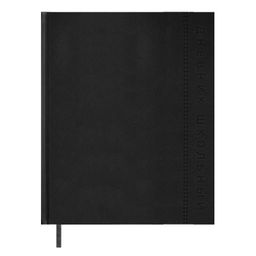 Дневник школьный арт. 72469 / 15 ПЛОНЖЕ ЧЁРНЫЙ (кожзам: А5+; твёрдый переплёт с поролоном, материал