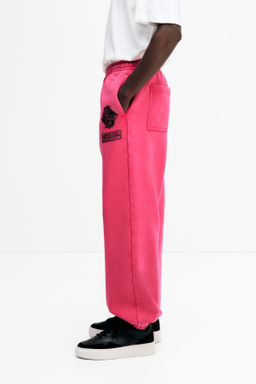 Pantal?n de ch?ndal con estampado Relaxed Fit - H&m фото 6