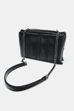 QUILTED CROSSBODY BAG WITH CHARMS - Zara фото 5