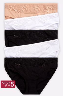 Женские трусы-слипы 5 шт. Happy Fox