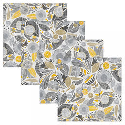 Набор салфеток сервировочных 4шт "Марракеш", р-р 42х42см, рогожка, хлопок "Комфорт" 171г/м2, упаковка классическая 28х41см, "Домашняя мода" (Россия)