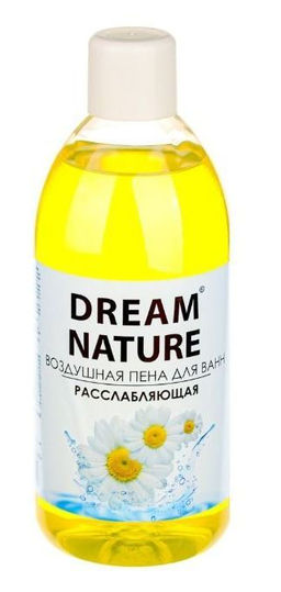 Dream Nature Пена для ванн (1л) воздушная "Антистресс", аромат Ромашки. 18