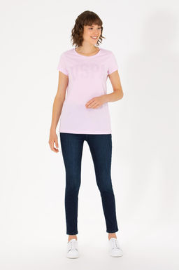 U. S. Polo Assn Женская базовая футболка с круглым вырезом Magnolia - U.s. polo assn фото 16