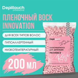 Плёночный воск для депиляции Rose серии Innovation, 200 гр