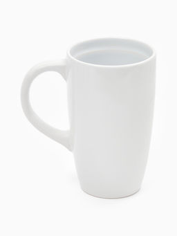 Кружка чайная новогодняя С новым годом! Снежинки, 530 мл