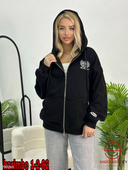 толстовка женская на молнии - Bruno фото 2