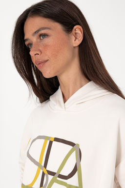 Kad_n Krem Sweatshirt Sepette S_rpriz _ndirim - U.s. polo assn фото 9