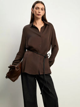 ЕМКА / Рубашка однотонная - Emka фото 3