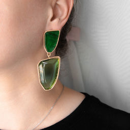 Серьги Арт. 3V-8392-Y - MyGemma фото 2