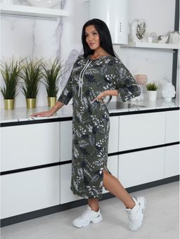 Фрида платье женское (кофе буквы) - Lovetex фото 5