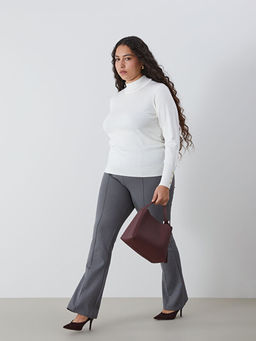 Ekstra Dar Fit ?spanyol Pa?a Kad?n Pantolon