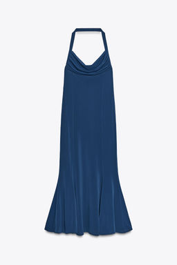 FLOWING HALTER DRESS - Zara фото 14