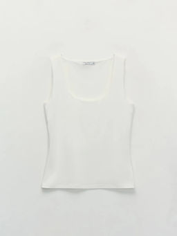 Базовый топ с широкими бретелями / Zarina  фото 7