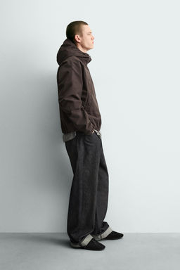 COMBINED WATER-REPELLENT TECHNICAL FLEECE JACKET - Zara фото 4