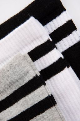 Высокие спортивные носки, набор 3 пары Happy Fox  фото 6