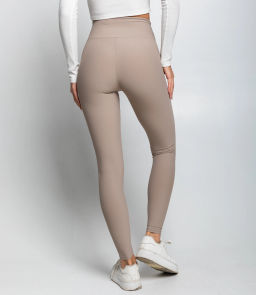 Леггинсы #КТ707 (3), бежево-серый