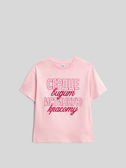 ACOOLA / Футболка детская для девочек Sonora розовый  фото 3