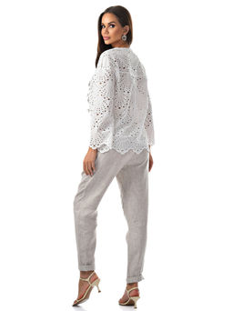 блузка кружево 100% хлопок - А+б коллекция фото 4