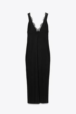 DRESS WITH MATCHING LACE - Zara фото 7