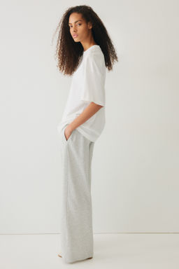 Pantal?n de ch?ndal amplio con raya - H&m фото 5