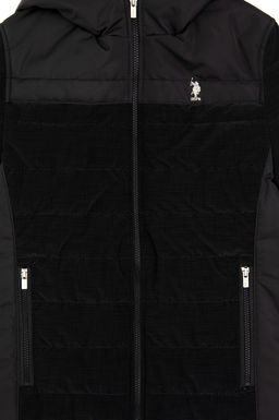 Erkek _ocuk Siyah Deri Ceket - U.s. polo assn фото 3